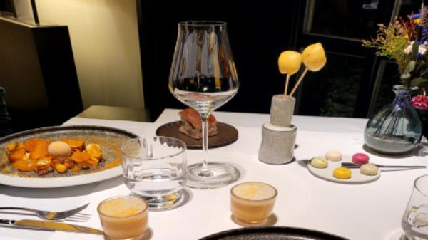 Small yet profoundly flavoursome items make dining at a Michelin Star restaurant memorable. Photo: Courtesy